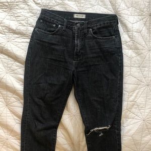 Madewell Perfect Vintage Jean Black - size 28